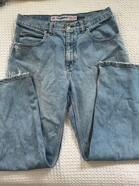 anchor blue Men's Light Wash Relaxed Jeans